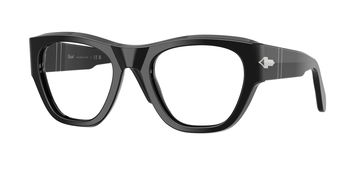 Das Bild zeigt die Persol Fassung PO0054V 95 leicht seitlich., Zubehor, Brillen, Sonnenbrille